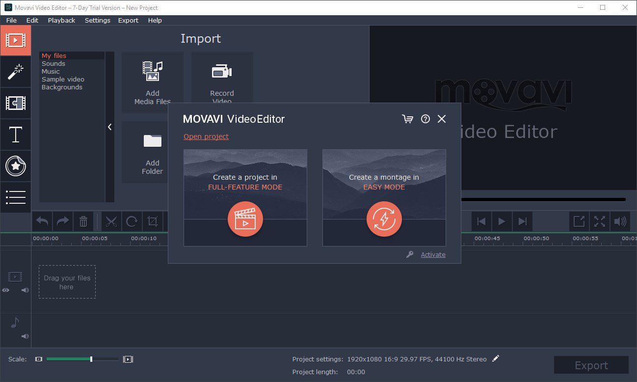 Download movavi video editor